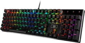 Redragon K556 RGB LED Backlit Wired...