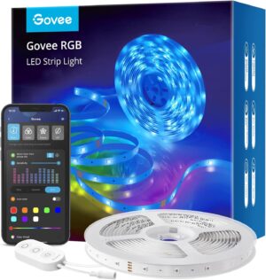 Govee Smart RGB LED Strip Lights, 1...