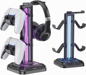 KDD RGB Headset Stand with 9 Light ...