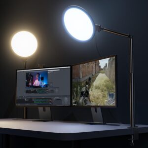Weilisi 10.2″ Desk Ring Light...