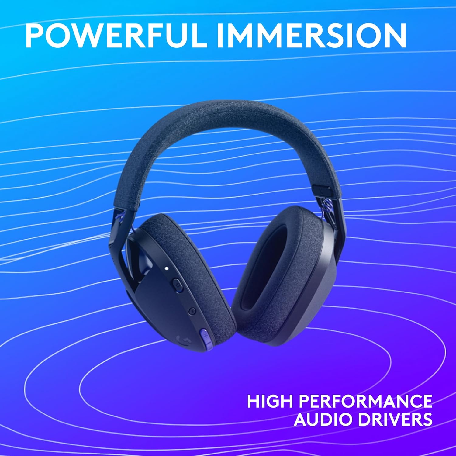 Logitech G321 Lightspeed Wireless Bluetooth Gaming Headset, Dynamic Comfort and fit, 16 kHz Boom mic, 20+ hrs Battery, PC, PS4, PS5, Nintendo Switch, Mobile - Black - Image 6