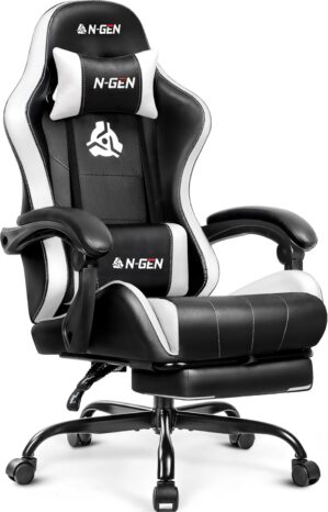 N-GEN GAMING Video Gaming Chair wit...