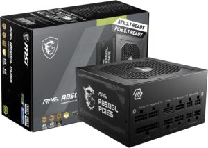MSI MAG A850GL PCIE5, Fully Modular...