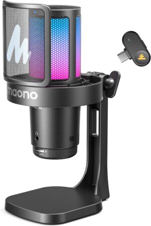 MAONO DGM20W Wireless Microphone fo...