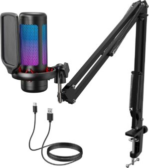 TONOR Gaming Microphone Set with Bo...