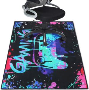 Gaming Chair Mat for Hardwood Floor...