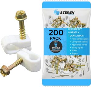 STEREN Coaxial Cable Clips – ...