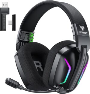 WESEARY Wireless Gaming Headset for...