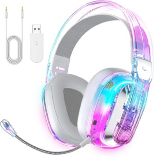 BENGOO Wireless Gaming Headset for ...
