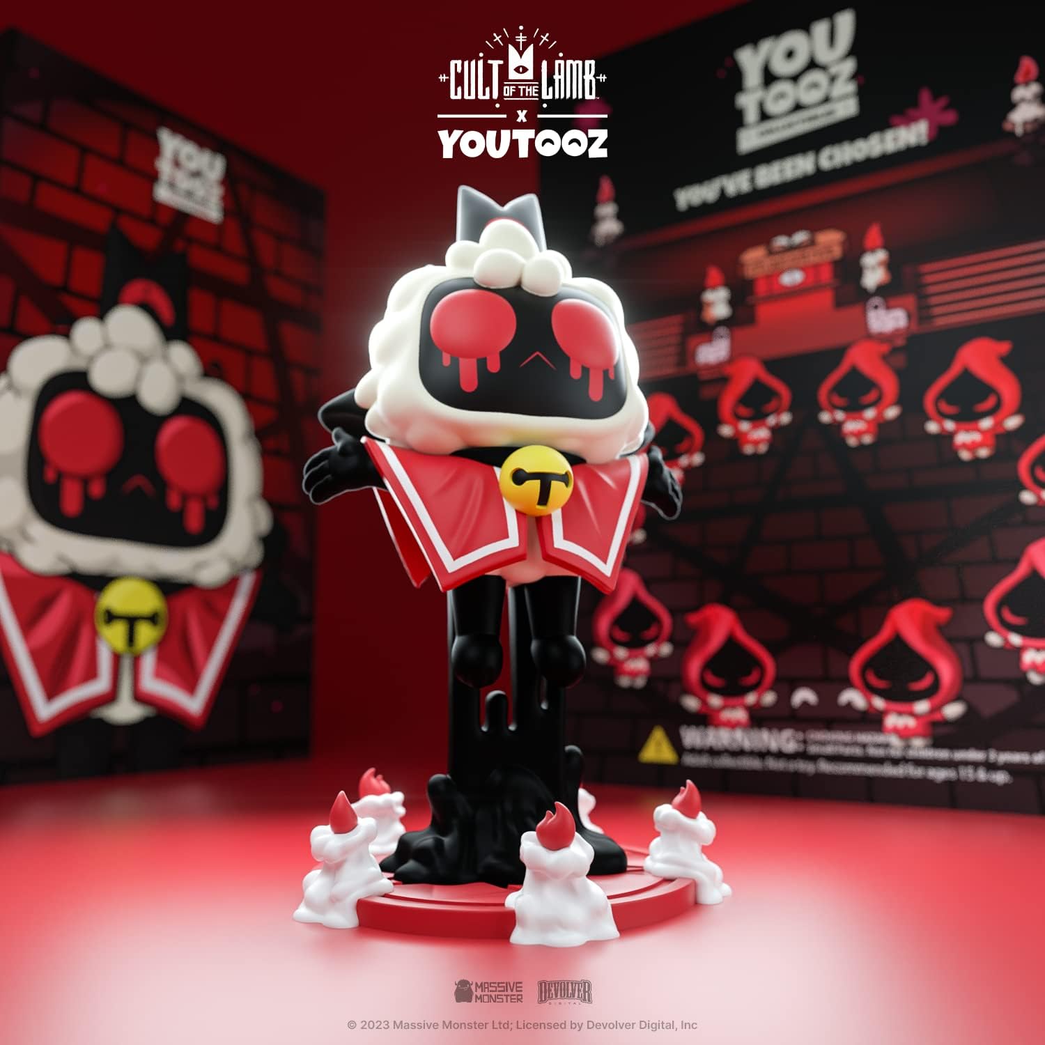 Youtooz Cult of the Lamb Possessed 5.4" Vinyl Figure, Collectible Possessed Figure from Cult of the Lamb Collection - Image 7