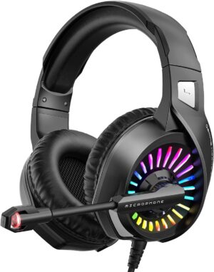 ZIUMIER Gaming Headset with Microph...