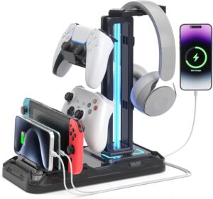 KDD Headset Stand with Charging Sta...