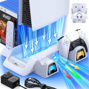 PS5 Stand with Cooling Station&...