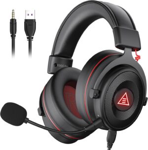 EKSA E900 Pro USB Gaming Headset fo...