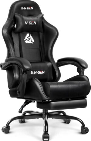 N-GEN GAMING Video Gaming Chair wit...
