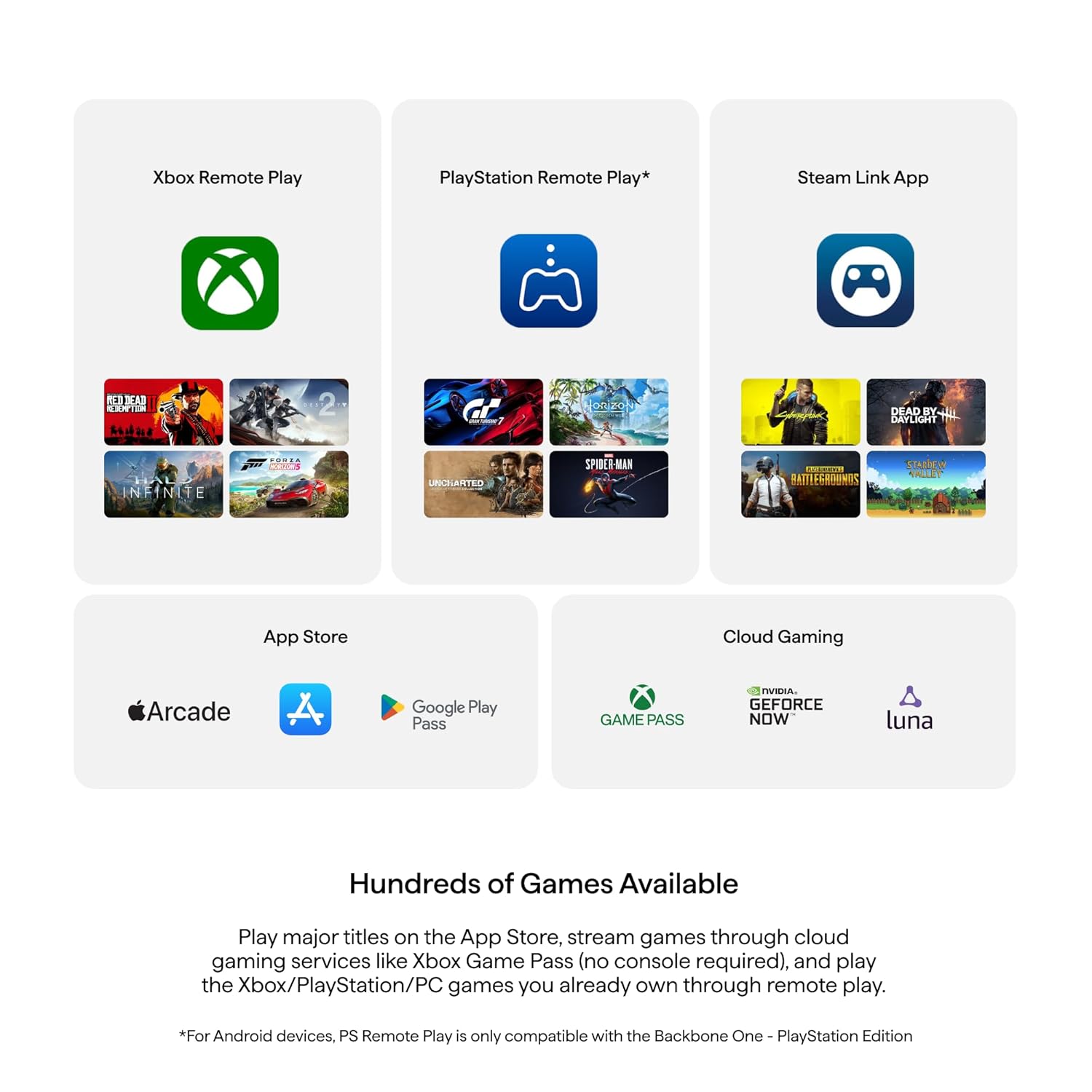 Backbone One Mobile Gaming Controller Xbox Edition – USB-C Phone Controller for iPhone 15/16/17 & Android, Play with Xbox Game Pass Ultimate (1-Month Access Included), Stream from Console or PC & More - Image 3