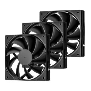 DARKROCK 3-Pack 120mm Black Compute...