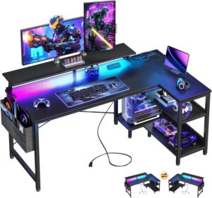 ODK 48 Inch Gaming Desk with USB Ch...