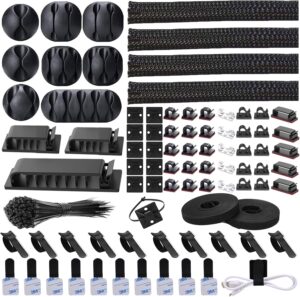 N NOROCME 192 PCS Cable Management ...