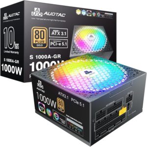 1000W Fully Modular Power Supply, 8...