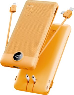 VRURC Portable Charger Built-in Cab...