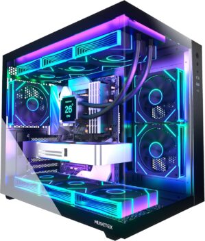 MUSETEX ATX PC Case,6 PWM ARGB Fans...