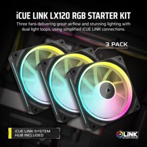 CORSAIR iCUE Link LX120 RGB 120mm P...