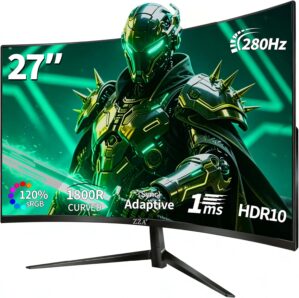 ZZA 27” 280Hz 240Hz Gaming Mo...
