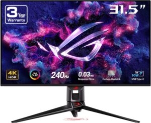 ASUS ROG Swift 32” 4K OLED Gaming...