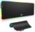 BladeHawks Extra Large RGB Gaming Mouse Pad-14 Light Modes, Extended Soft LED Mouse Pad, Anti-Slip Rubber Base, Computer Keyboard Mousepad Mat (31.5 x 12 Inch)