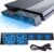 Linkhood Cooling Fan for PS4, USB External Cooler 5 Fan Turbo Temperature Control Cooling Fans for Sony PlayStation 4 Gaming Console (for PS4 ONLY)