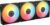 Corsair RS120-R ARGB 120mm PWM ARGB Reverse Fans – Reverse Rotor, +5V ARGB Connections, Eight RGB LEDs, High Static Pressure, Daisy-Chain, Magnetic Dome Bearing, Zero RPM Mode – Triple Pack – Black