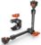 K&F CONCEPT 11″ Magic Arm Clamp with Super Clamp ARRI 1/4″ & 3/8″ Thread Screw, 360° Ball Heads Arm with Clamp Mount for Monitor, LED Light, Webcam, Action Camera