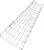 Kable Kontrol Cable Tray – 5 Feet Long x 12″ W x 2” H – 1800 Pcs Bulk Pack – Wire Mesh Tray Cable Management Rack Cords Organizer Cable Basket, Zinc Plated Steel NEC Approved for Network, Fiber Optic