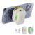 Cell Phone Cooler for Gaming, Magnetic Portable Rechargeable Battery Mobile Phones Radiator, Cellphone Fan Cooler with RGB Lights for iPhone Series, iPad Pro Tablet, Android, TikTok Live