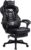 Vonesse Gaming Chair, Big and Tall Office Chair with Footrest and Massage, Gaming Chairs for Adults with Lumbar Support, Ergonomic High Back Computer Desk Chair with Pocket Spring Cushion (Black)