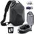 TOENNESEN Carrying Case for Meta Quest 3S/Quest 3/Quest 2/Vision Pro 2, VR Bag Compatible with KIWI/BOBOVR Elite Battery Strap, Full Protection for VR Headset, Accessories, Perfect for Travel/Storage