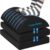 TranquilRelax Foot Rest for Under Desk at Work, Gaming Accessories Foot Stool with 3 Adjustable Heights & Washable Cover, Comfortable Office Desk Accessories, Footrest for Office, Home and Car (Black)