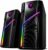W-206RE RGB Gaming Speakers for PC, Bluetooth & USB Desktop Speakers for Gaming PC and Monitor, Touch Control Stereo Computer Speakers with 21 LED Light Modes