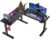 SANODESK L Shaped Standing Desk Adjustable Height, Electric Corner Standing Desk, 71 x 63 inch Sit Stand Computer Table with Splice Board, Black