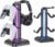 KDD RGB Headset Stand with 9 Light Modes – Controller Holder for Desk – Rotatable Headphone Stand & Detachable Controller Hook for PC Earphone Accessories(Black)