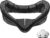 Face Pad for Meta Quest 3S Facial Interface for Oculus Quest 3S Accessories Vr Face Cover Replacement with Sweet-Proof PU Leather Foam Cushion Black