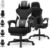 GTPLAYER Computer Chair with Adjustable Footrest, Ergonomic Gaming Chair with Headrest and Lumbar Support, Breathable Mesh Office Chair for Adults, High Back Reclining Desk Chair for Gaming and Office