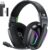 WESEARY Wireless Gaming Headset for PS5, PS4, PC, Switch & Mac, 20ms Ultra-Low Latency, 2.4GHz USB & Bluetooth 5.4 Gaming Headphones with Mic, 50H Battery Life, 3D Spatial Audio, Dynamic Lighting