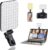 ALTSON 60 LED Portable Selfie Light Video Conference Lighting with Clip & Camera Tripod Adapter Rechargeable 2200mAh CRI 97+, 3 Light Modes for Phone iPhone Webcam Laptop Photo Makeup
