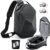 annapro Carrying Case for Meta Quest 3/Quest 3S/Quest 2/Apple Vision Pro 2, Fashion Crossbody VR Bag Compatible with Kiwi Design/BOBOVR Elite Battery Strap Accessories, Shoulder Travel Bag