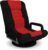 Best Choice Products Swivel Gaming Chair 360 Degree Multipurpose Floor Chair Rocker for TV, Reading, Playing Video Games w/Lumbar Support, Armrest Handles, Adjustable Foldable Backrest – Black/Red